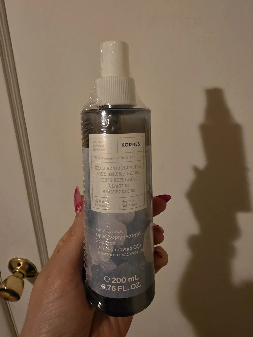 Korres Hyaluronic Plumping Body Serum Spray